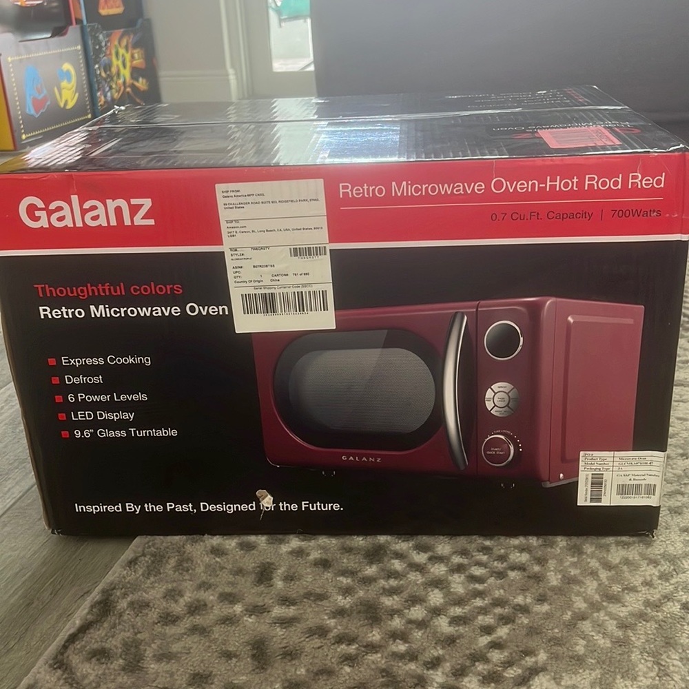 Microwave that has never been used